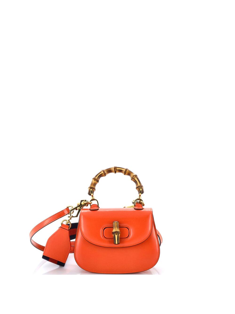 Gucci Bamboo Top Handle Bag Leather #348325G21B